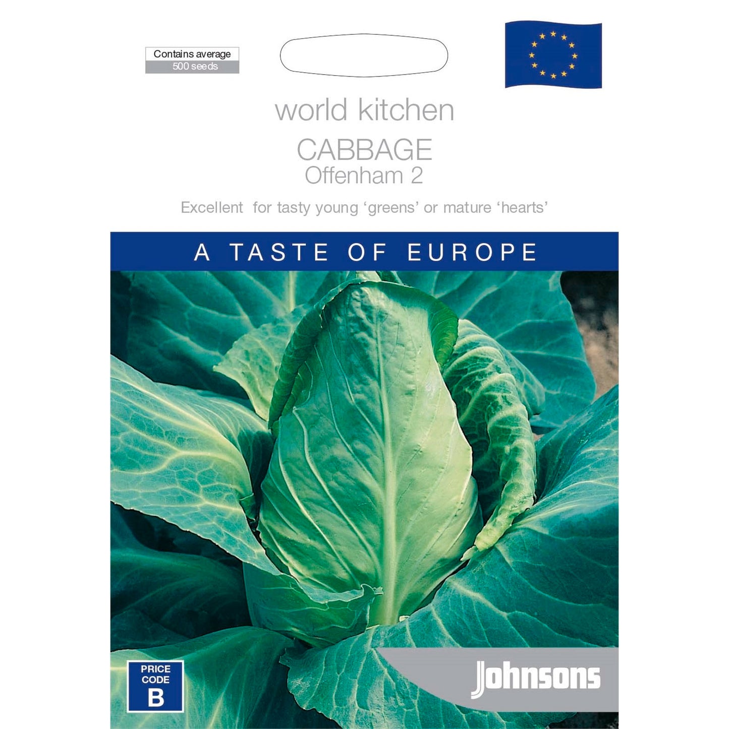 Johnsons Cabbage Offenham 2 Seeds