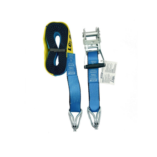 Grunt Ratchet Tie Down 50mm x 9m Polyester Secure Load 2500kg
