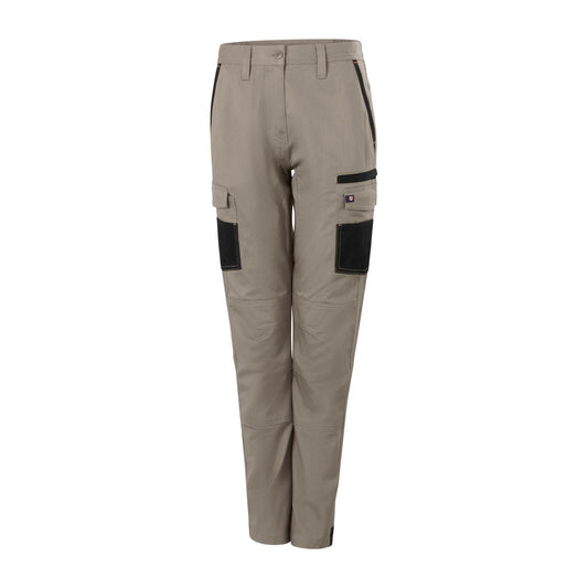 Citeco Womens Cargo Pant - Size 16 - Khaki