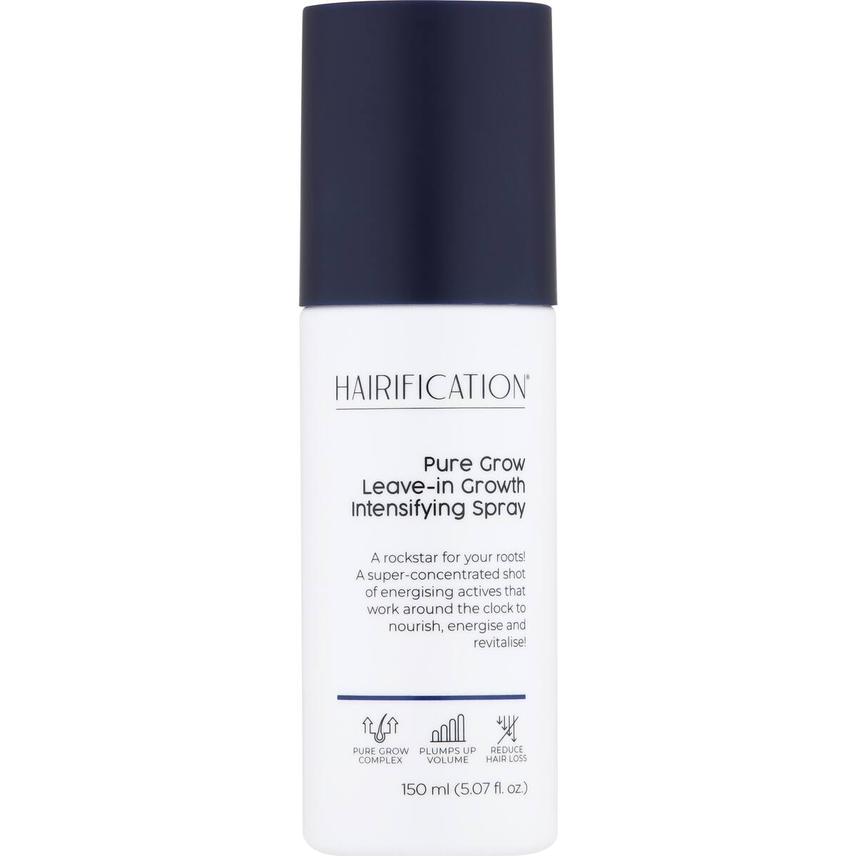 Hairification Pure Grow Leave In Growth Intensifying Spray 150ml