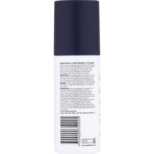 Hairification Pure Grow Leave In Growth Intensifying Spray 150ml