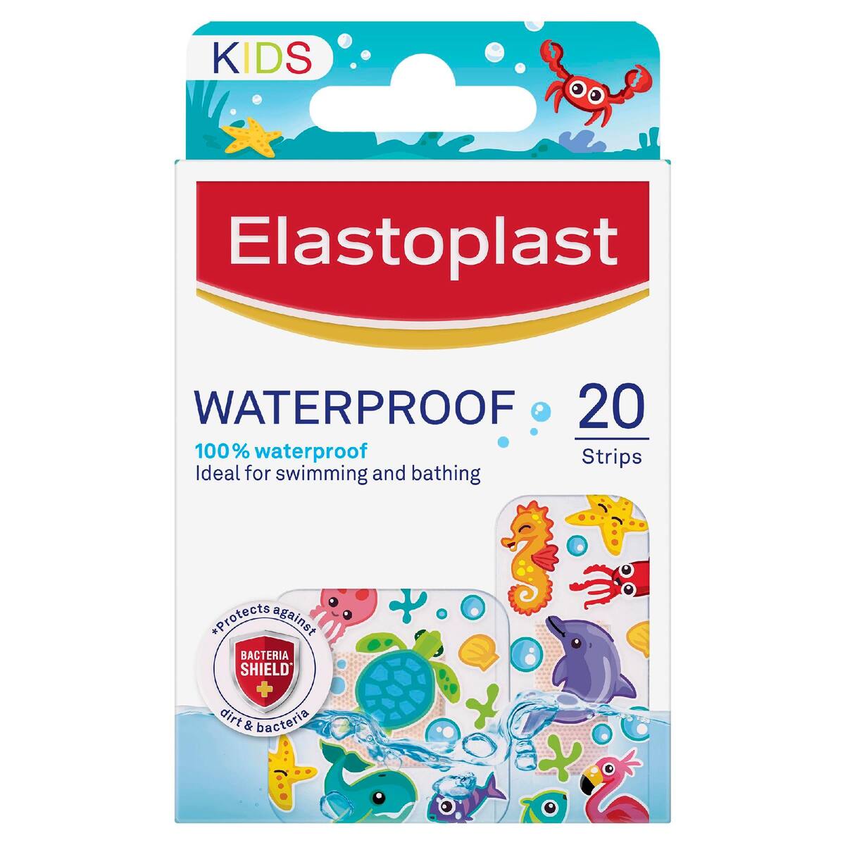 Elastoplast Kids Waterproof Strips 20 Pack