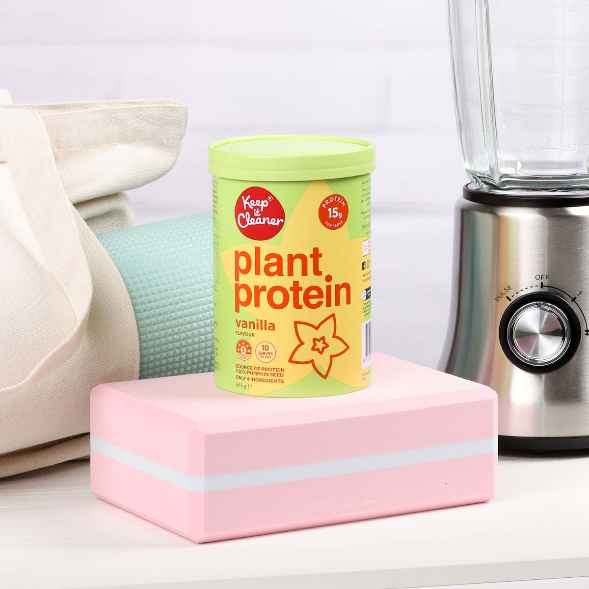 Keep It Cleaner Plant Protein Vanilla Flavour 345g