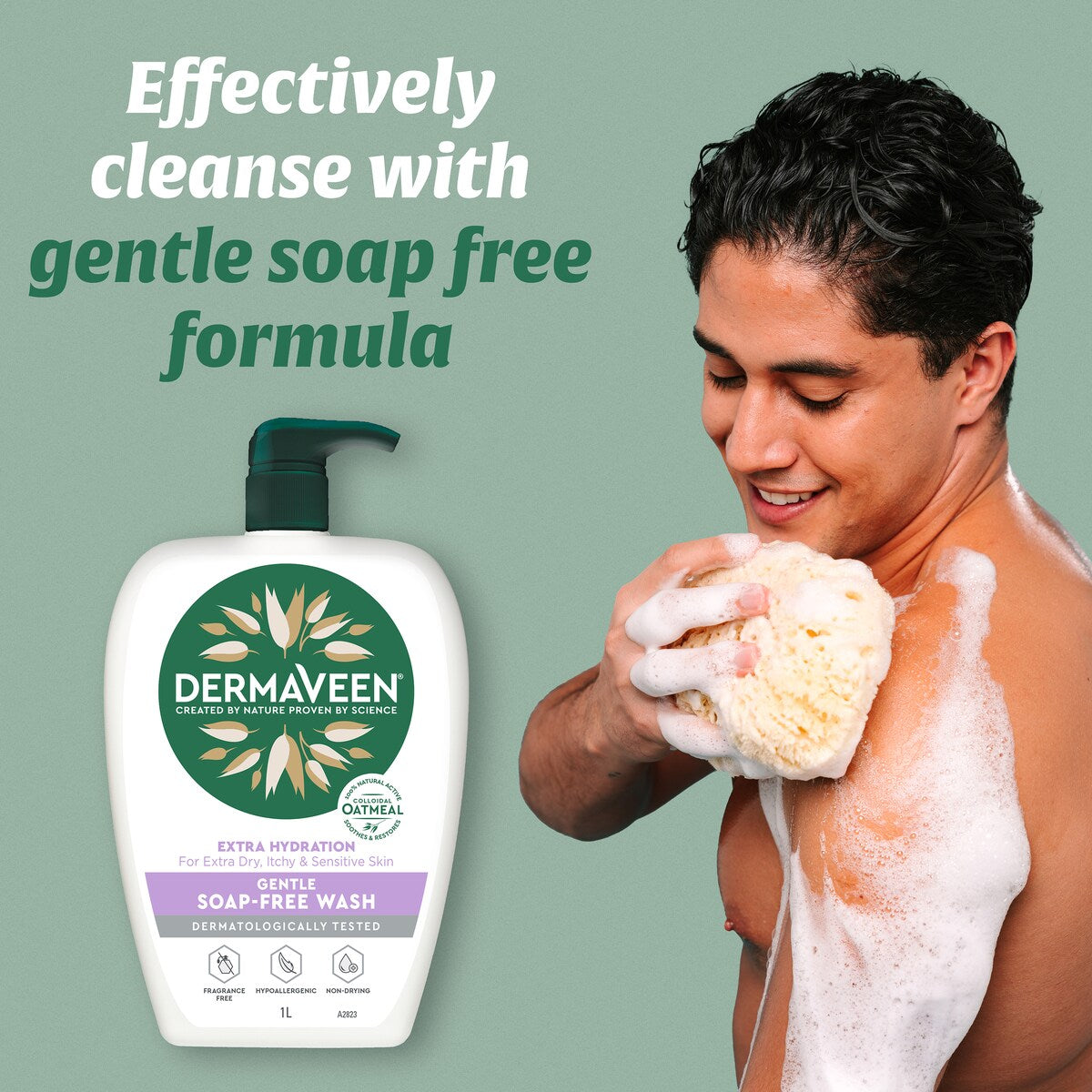 Dermaveen Soap-free Body Wash Oatmeal 500ml