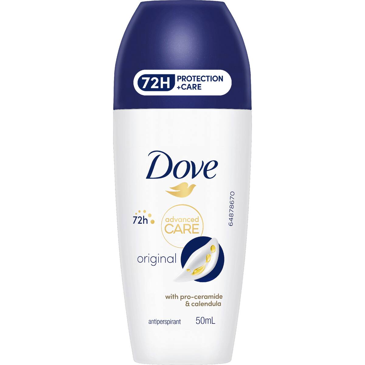 Dove Women Advanced 72hr Deodorant Roll On Original 50ml