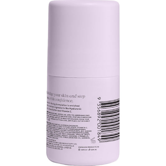 Gem Roll On Deodorant Vanilla Macadamia 50ml