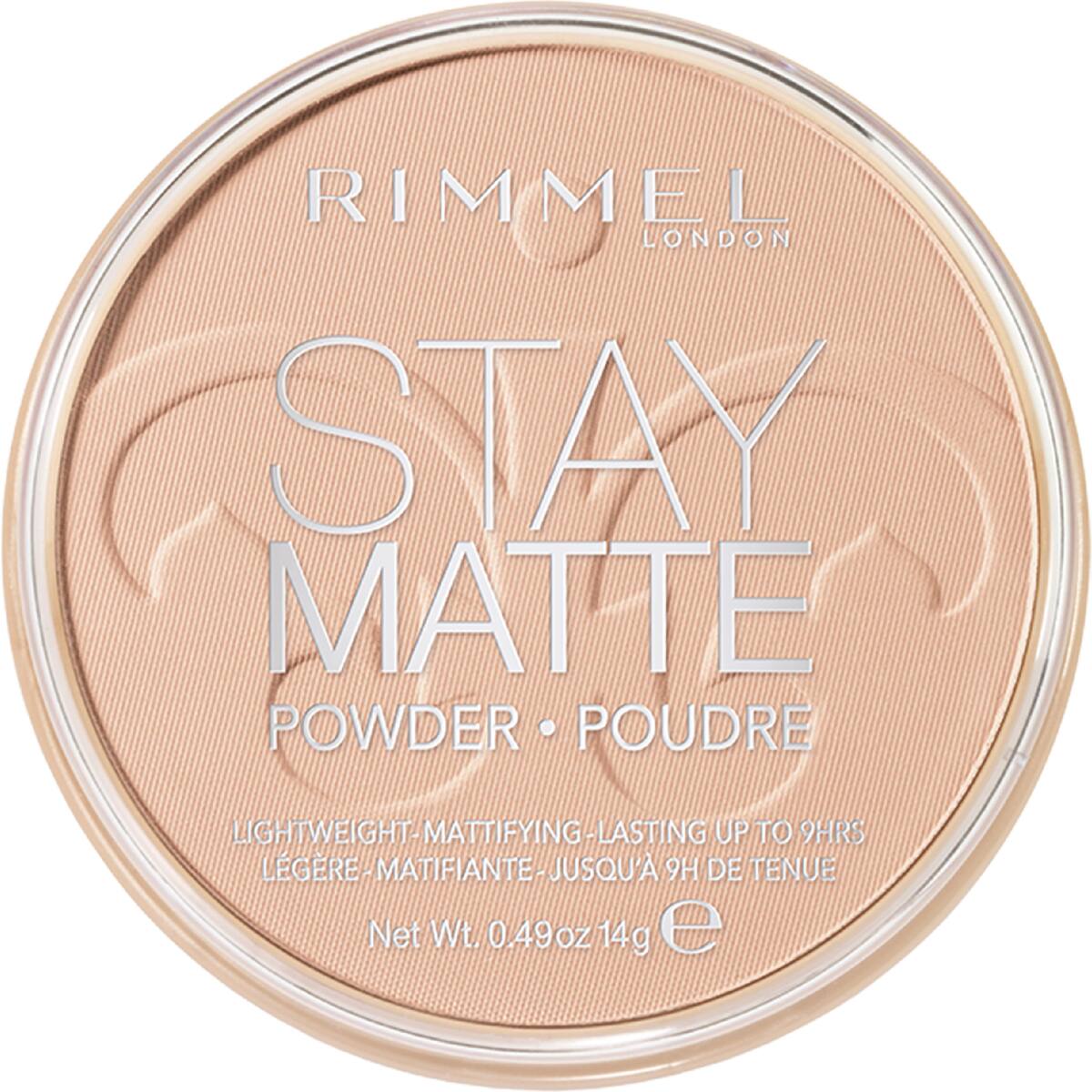 Rimmel London Stay Matte Pressed Powder Silky Beige 14g