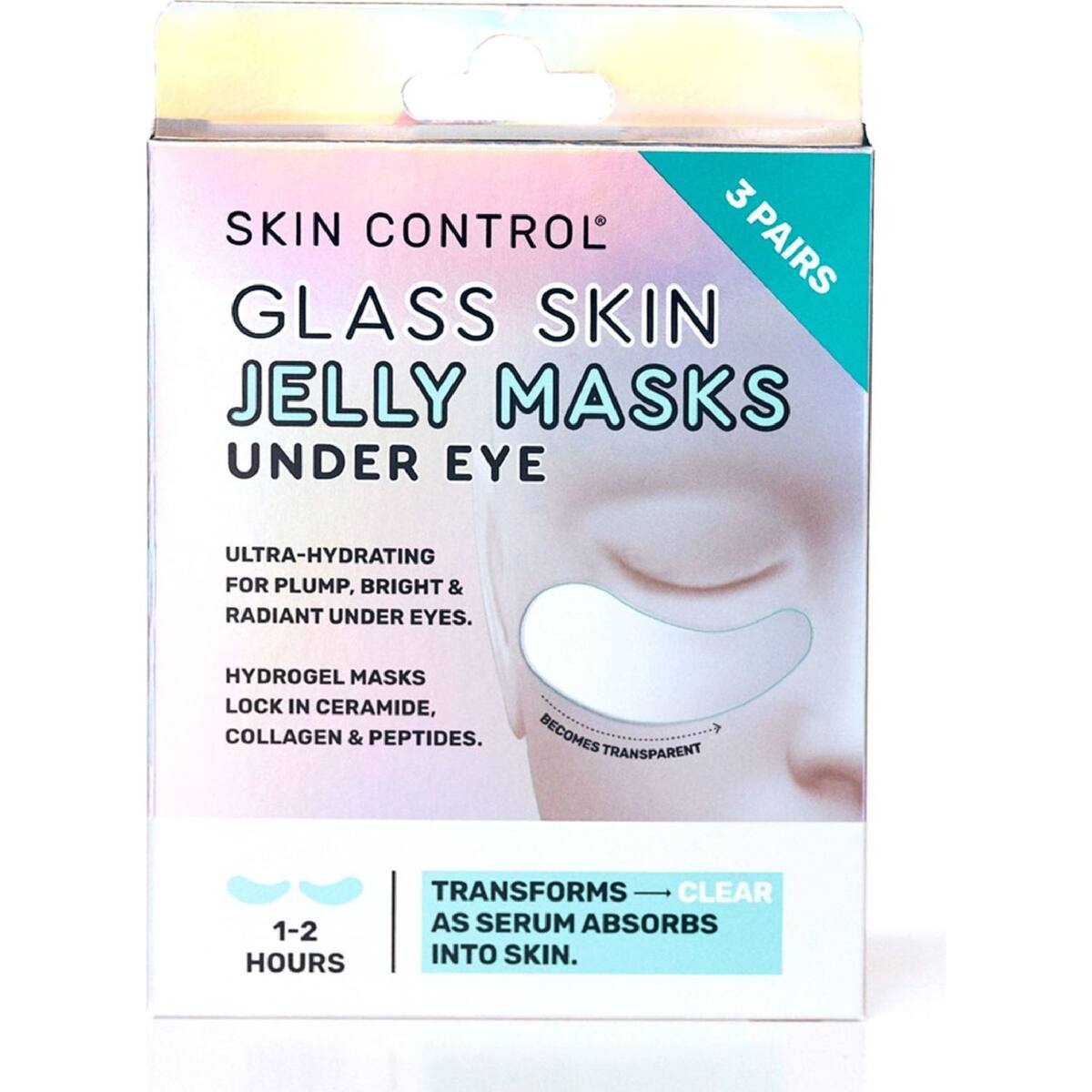 Skin Control Glass Skin Under Eye Jelly Masks 6 Pack