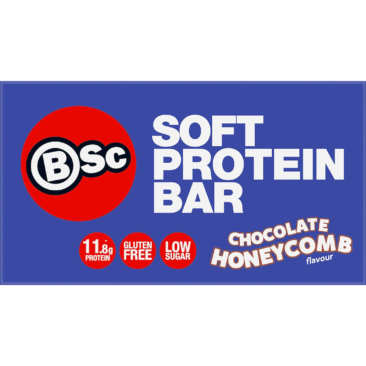 Bsc X Violet Crumble Soft Protein Bar Chocolate Honeycomb 40g X 5 Pack