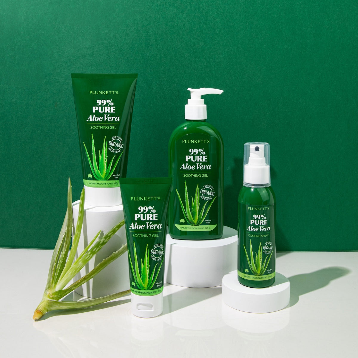 Plunketts 99% Pure Aloe Vera Gel 240ml