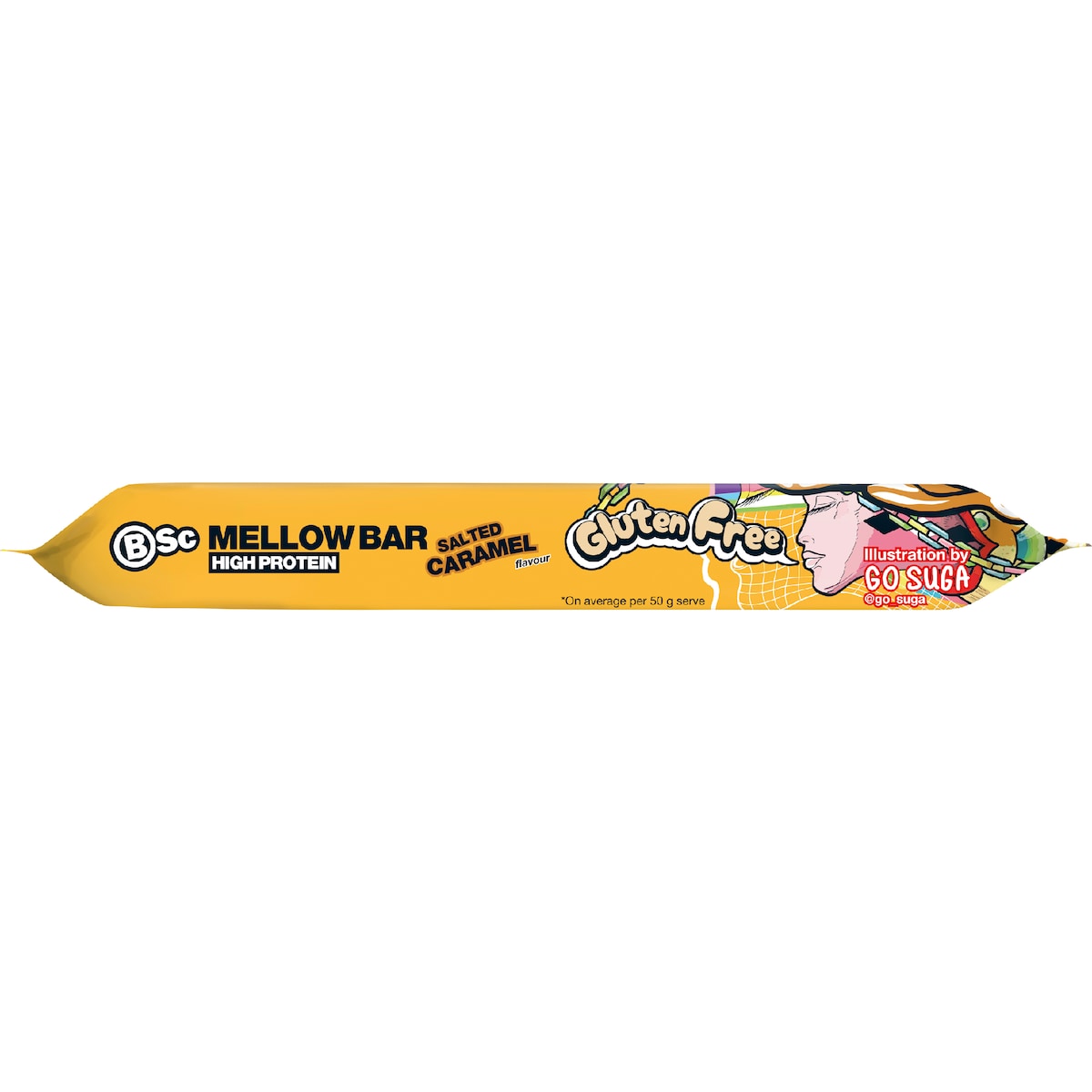 Bsc High Protein Mellow Bar Salted Caramel 50g