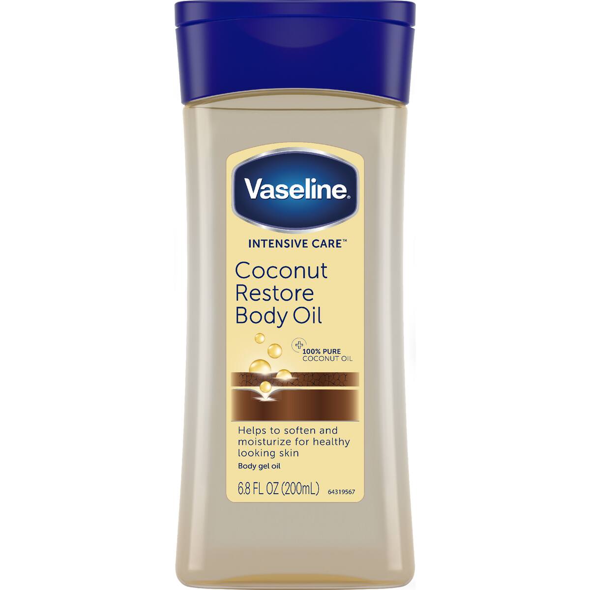Vaseline Body Oil Coconut Restore 200ml