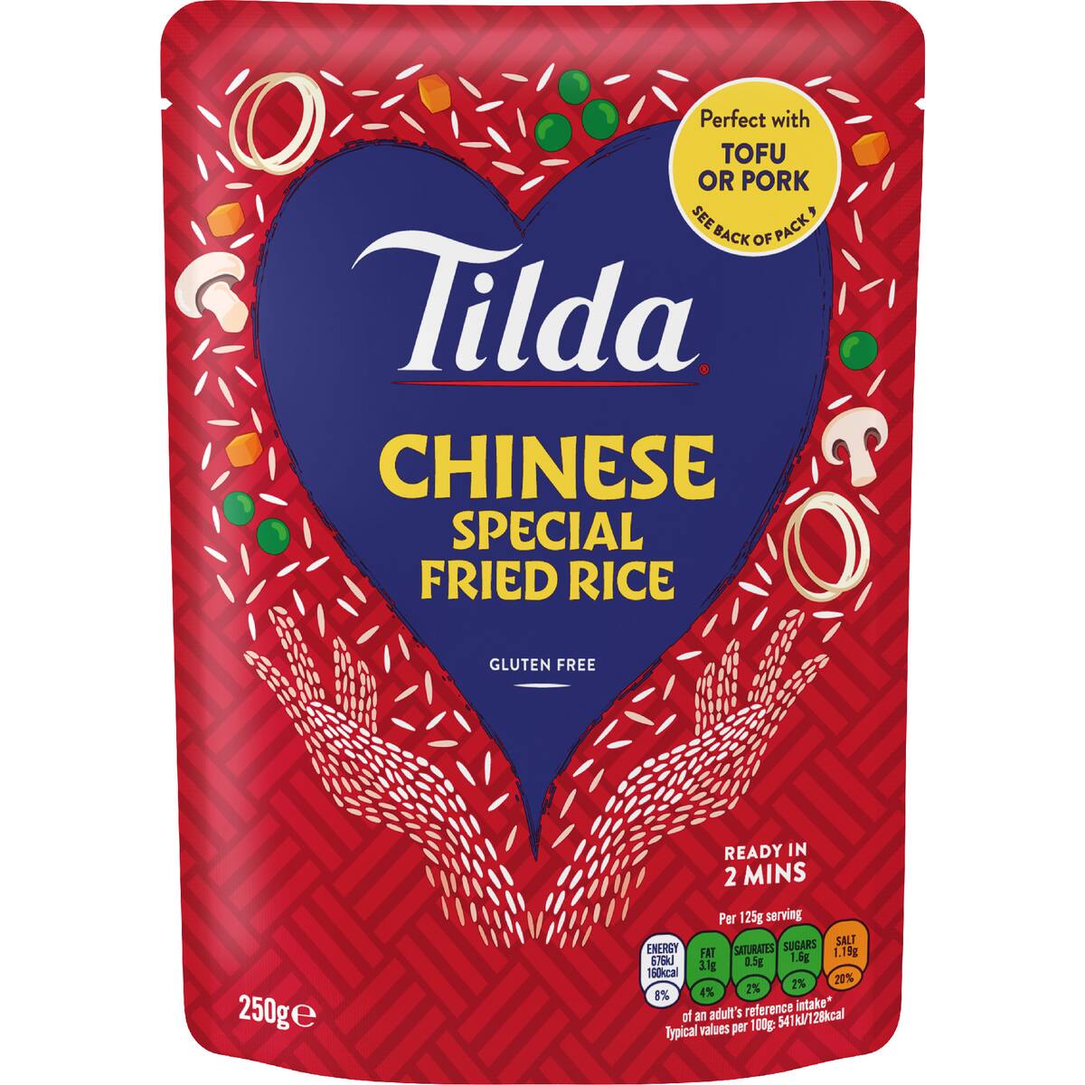 Tilda Chinese Special Fried Rice Pouch 250g