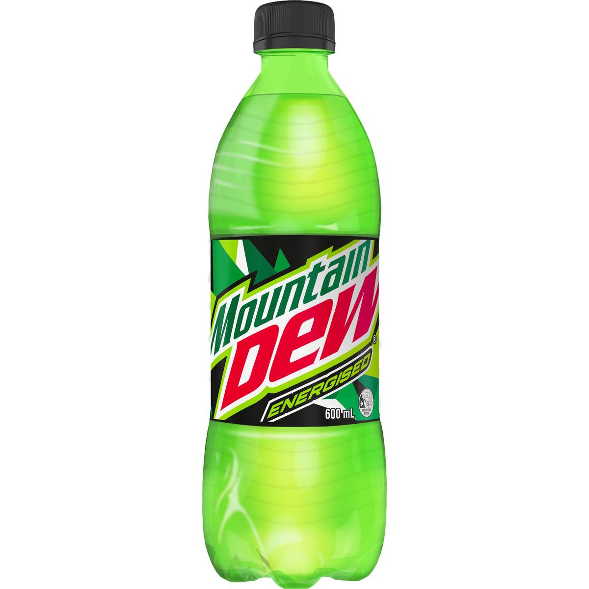 Mountain Dew Energised Soft Drink 600ml