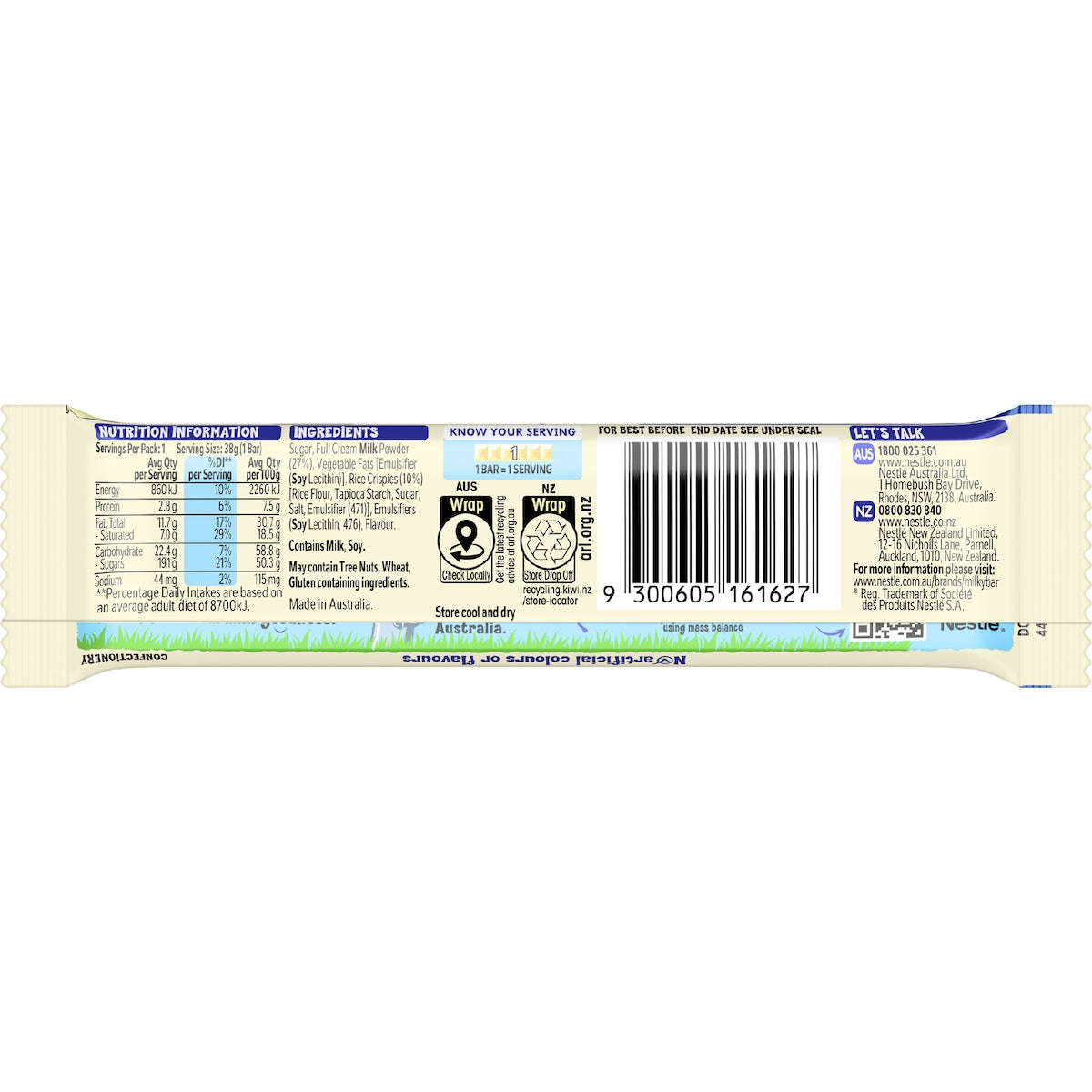 Milkybar Crunch Chocolate Bar 38g