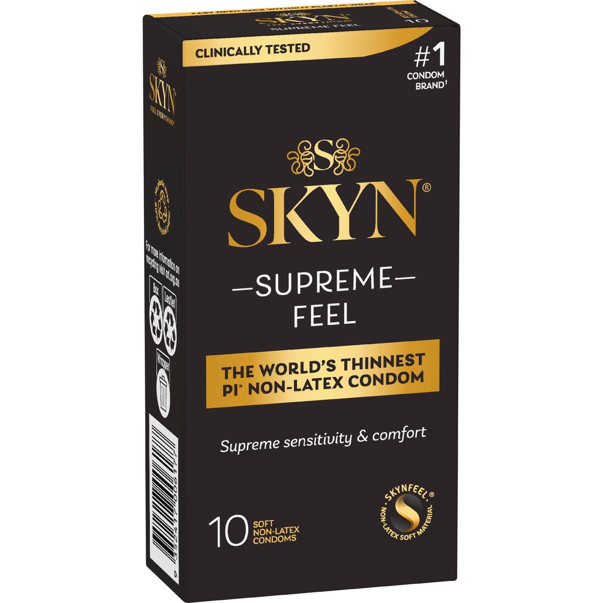 Skyn Condoms Supreme Feel 10 Pack