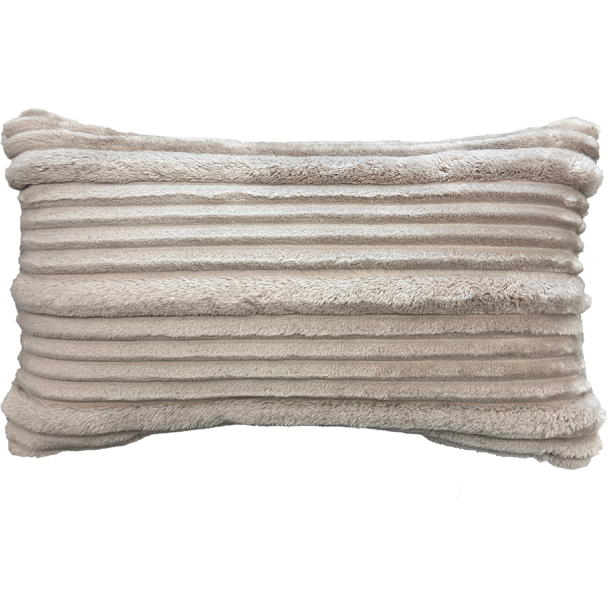 Stripe Oblong Cushion Taupe Each