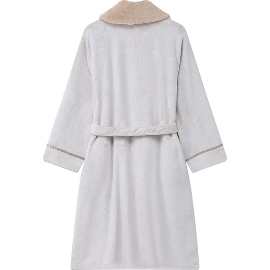 Ladies Robe Beige Size S/m Each