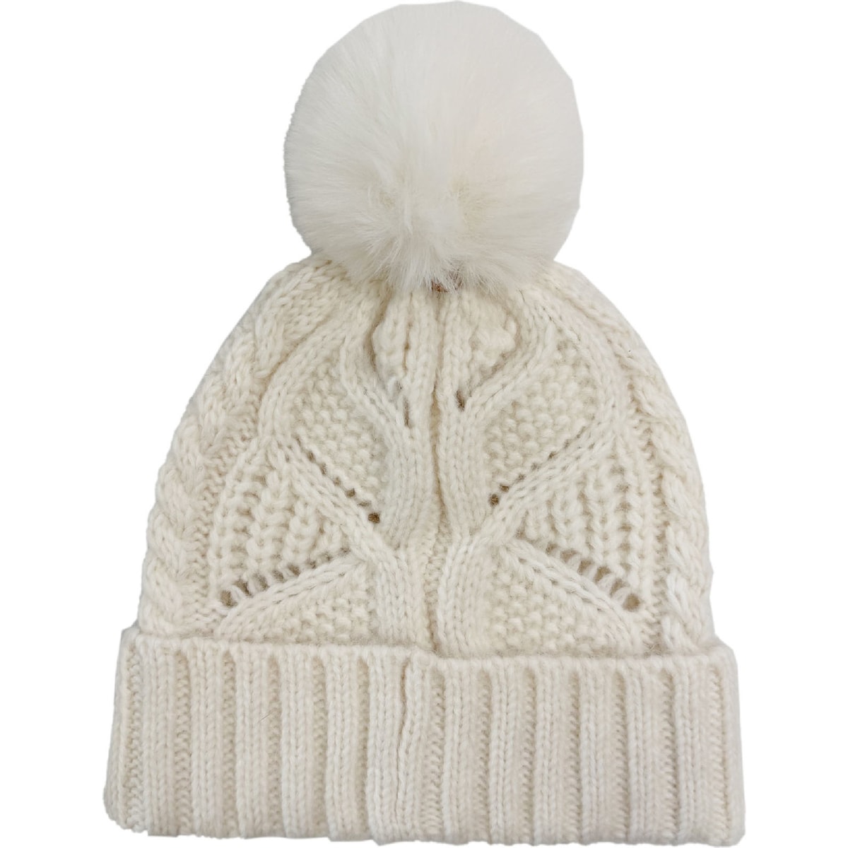 Ladies Beanie Cream Each