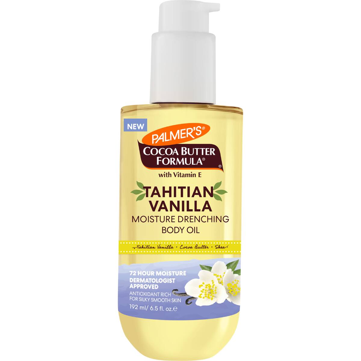 Palmer's Cocoa Butter Formula Tahitian Vanilla Body Oil 192ml