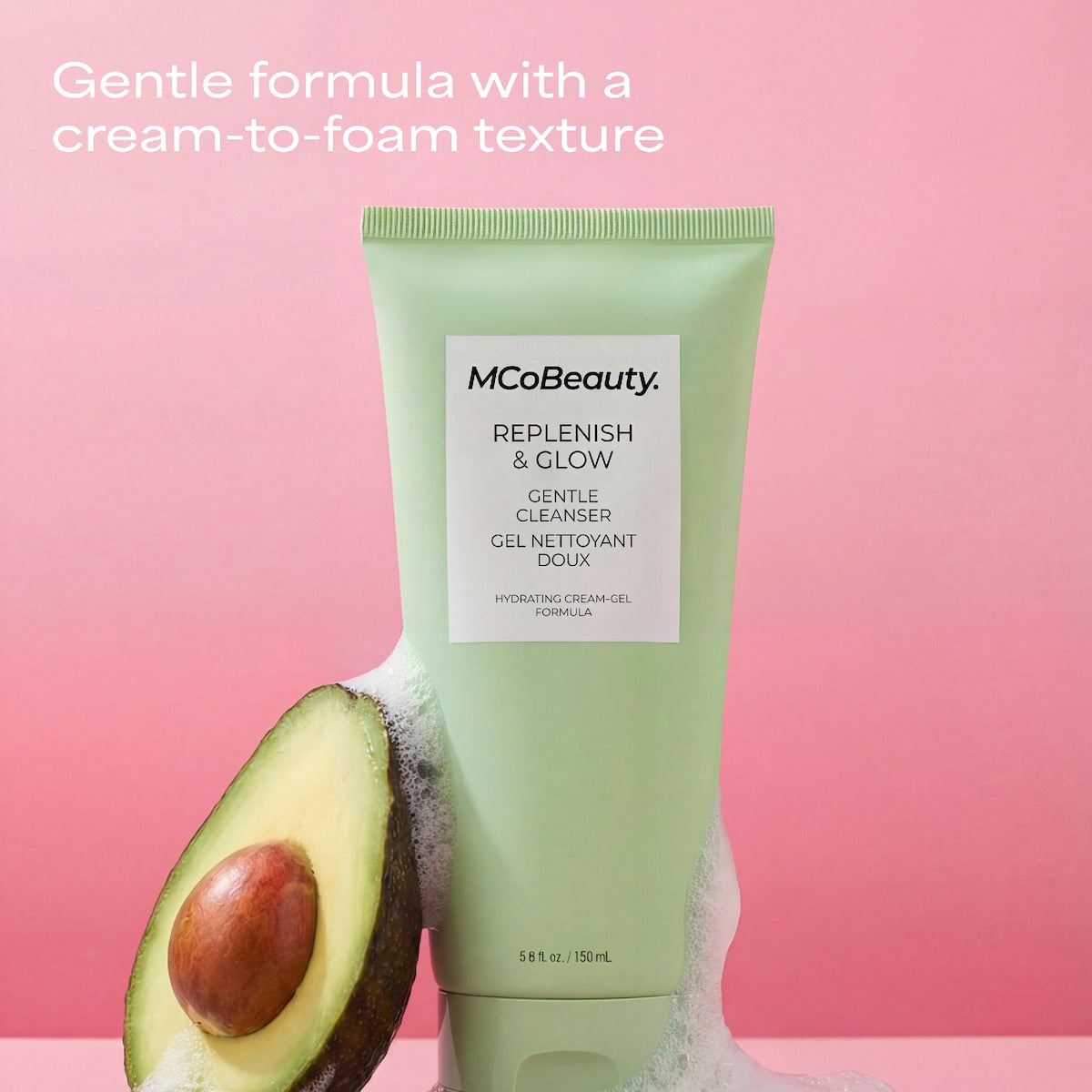 Mcobeauty Replenish & Glow Gentle Gel Cleanser 150ml