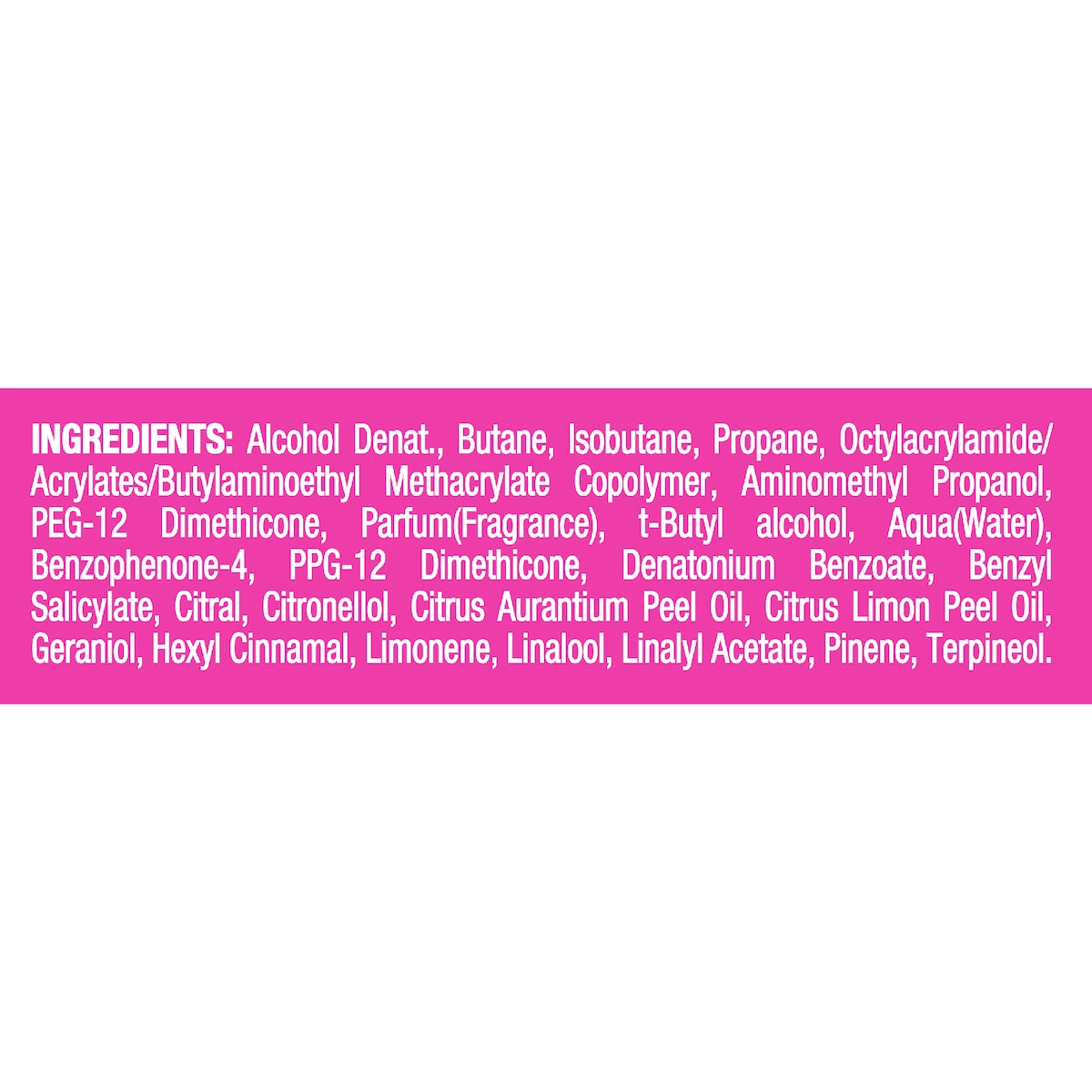 Vo5 Firm Hold Hairspray 250ml