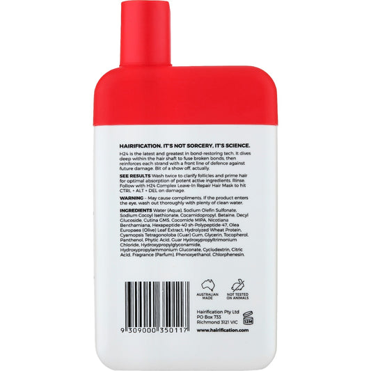 Hairification H24 Complex Hair Repair Peptide Shampoo 300ml