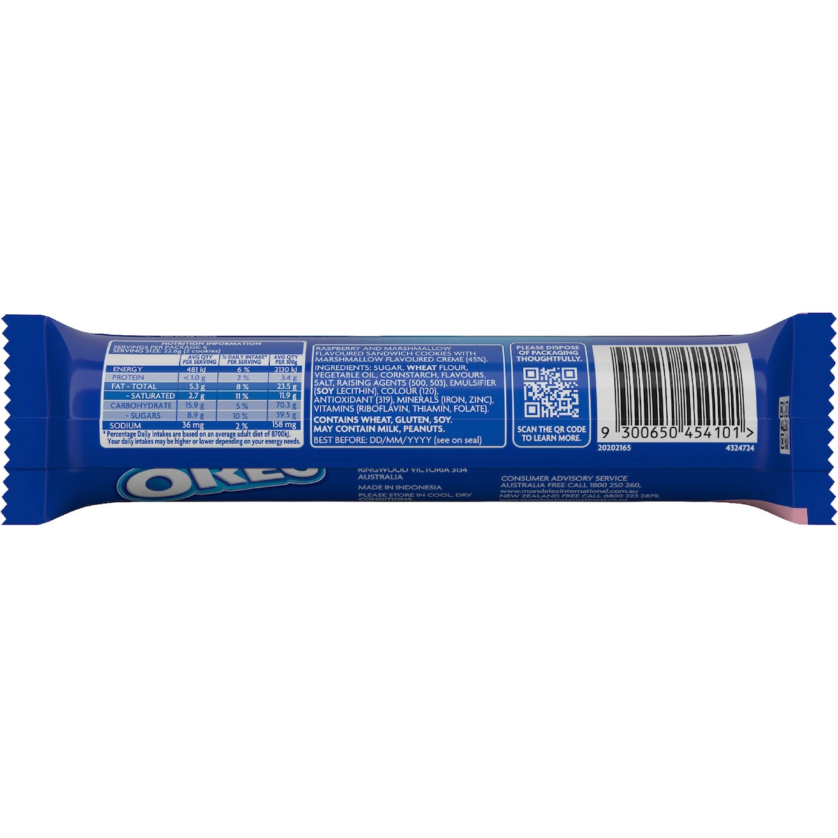 Oreo Double Stuff Pascall Marshmallow Cookies 136g
