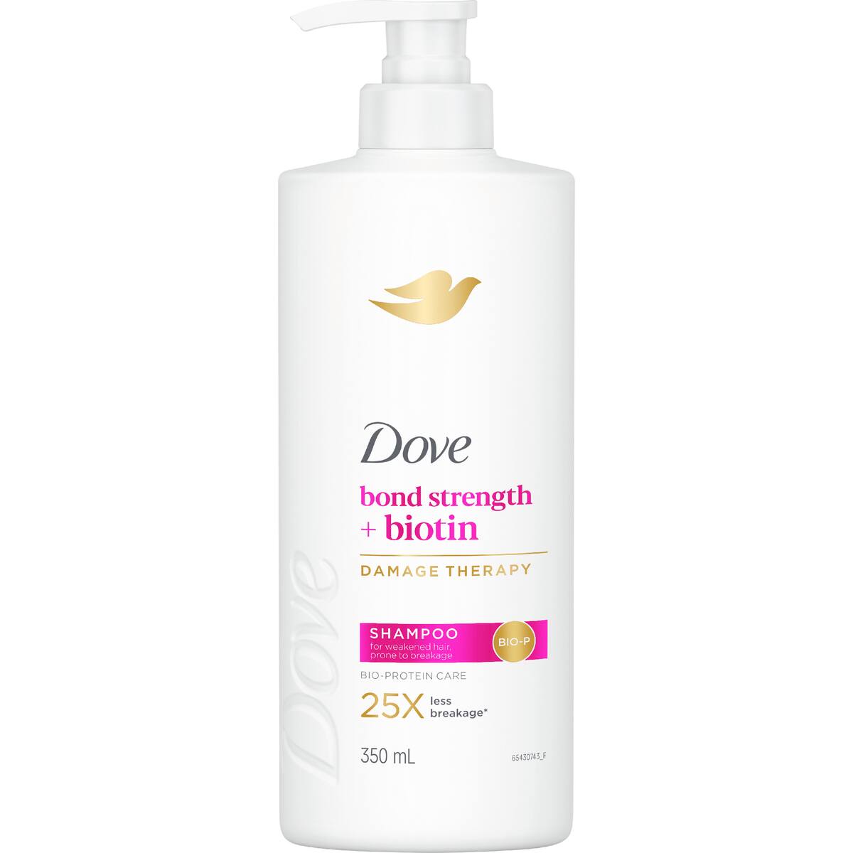 Dove Damage Therapy Bond Strength + Biotin Shampoo 350ml