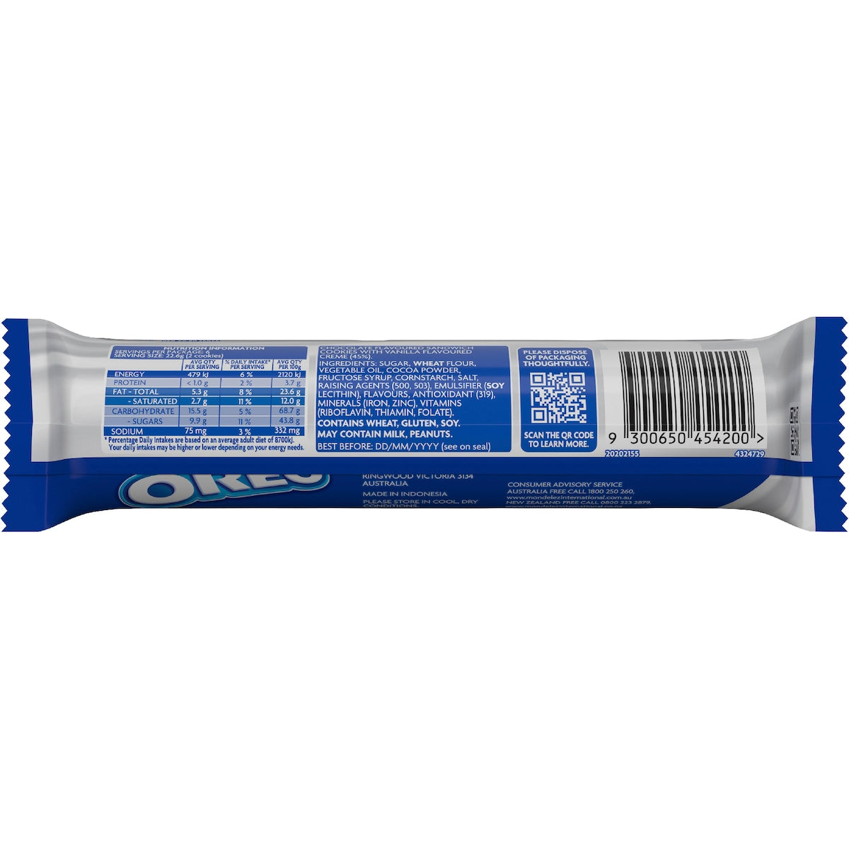 Oreo Double Stuff Original Cookies 136g