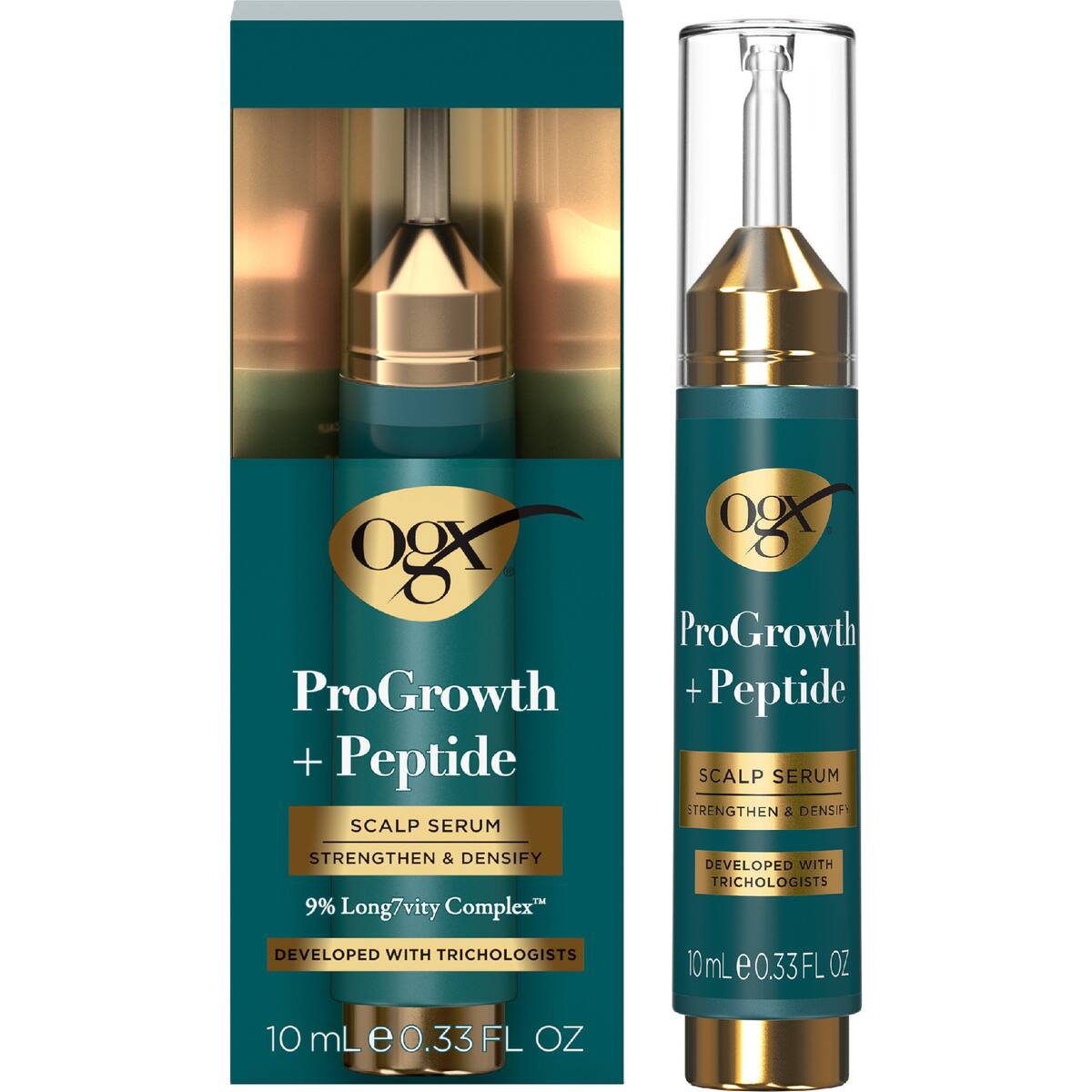 Ogx Progrowth & Peptide Scalp Serum 10ml