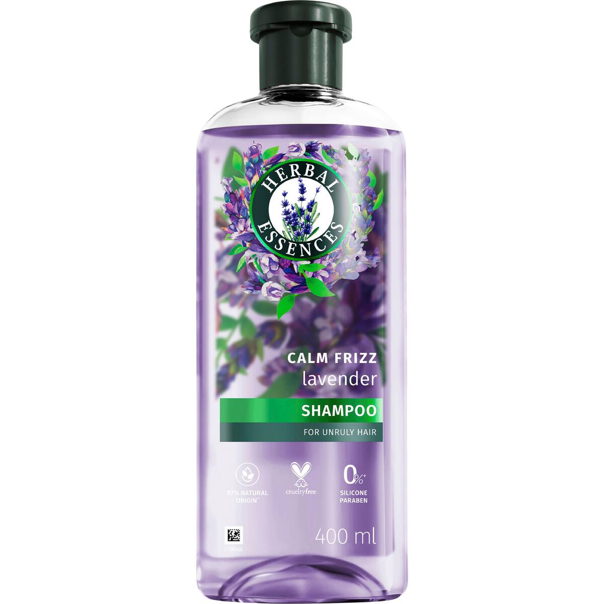 Herbal Essences Calm Frizz Lavender Shampoo 400ml