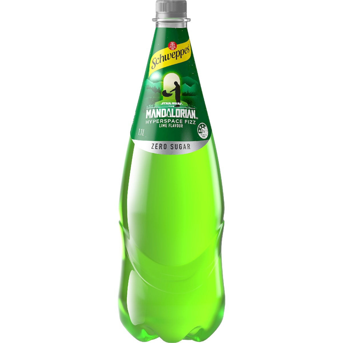 Schweppes Star Wars Hyperspace Lime Soft Drink 1.1l