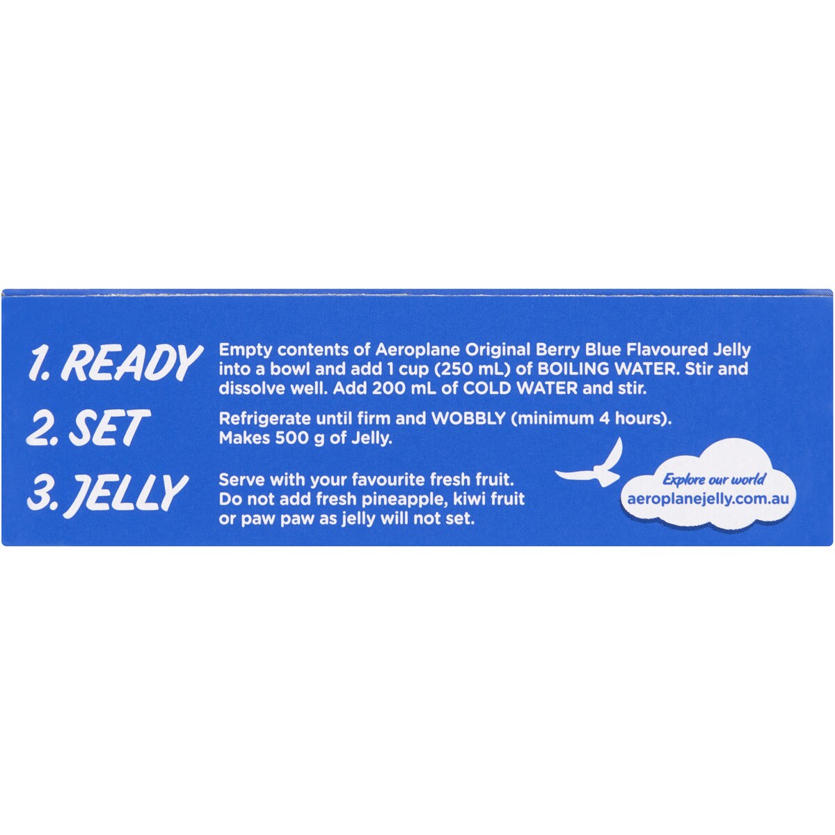 Aeroplane Original Berry Blue Flavoured Jelly 85g