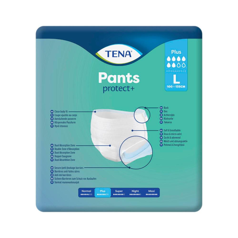 Tena Incontinence Pants Plus Large - 8 pack