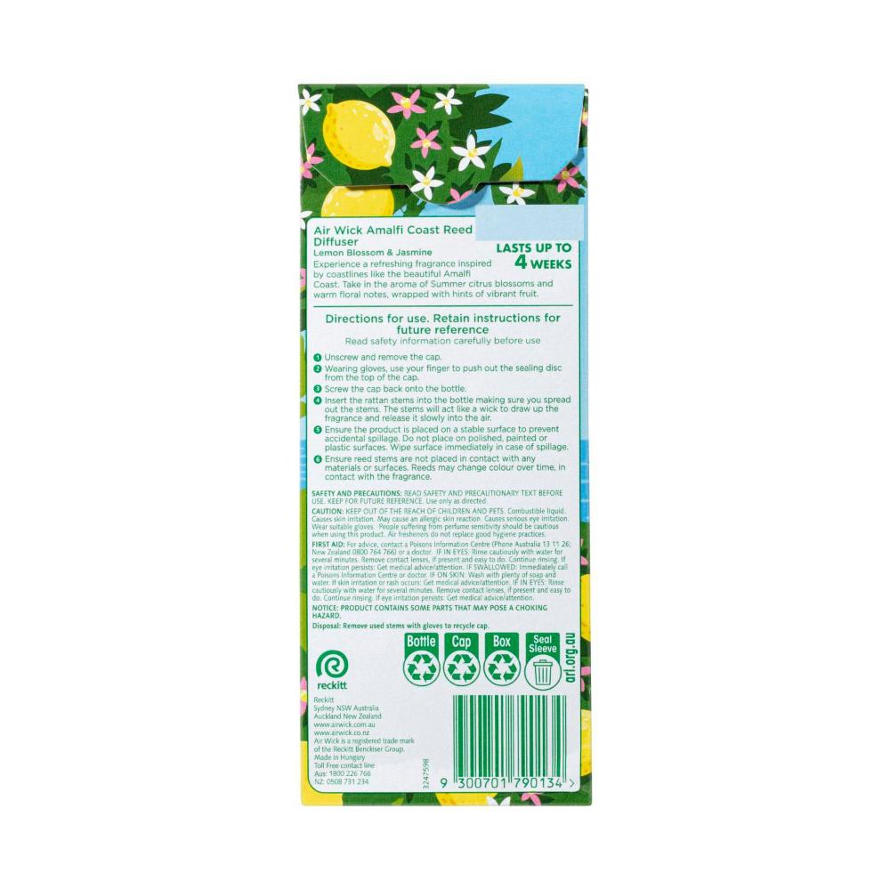 Air Wick Pure Ultimate Getaways Amalfi Coast Reed Diffuser - 30mL