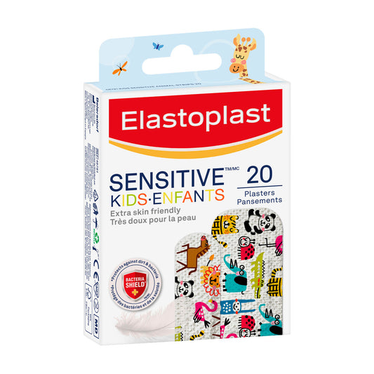 Elastoplast Strips Kids Sensitive - 20 pack