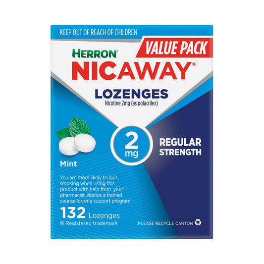 Herron Nicaway Lozenges 2mg - 132 pack