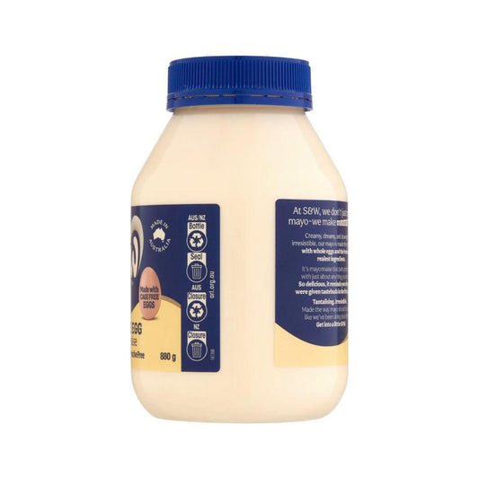 S&W Real Whole Egg Mayonnaise - 880g