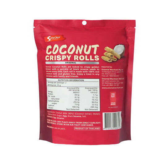 Savour Coconut Roll Original - 70g