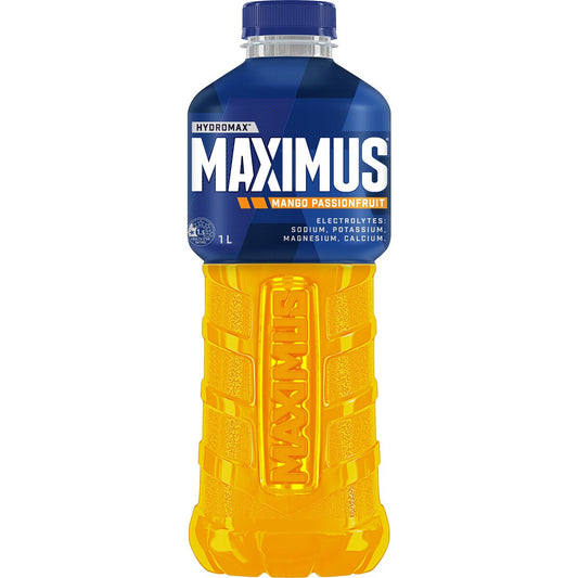 Maximus Mango Passionfruit Isotonic Sports Drink 1L