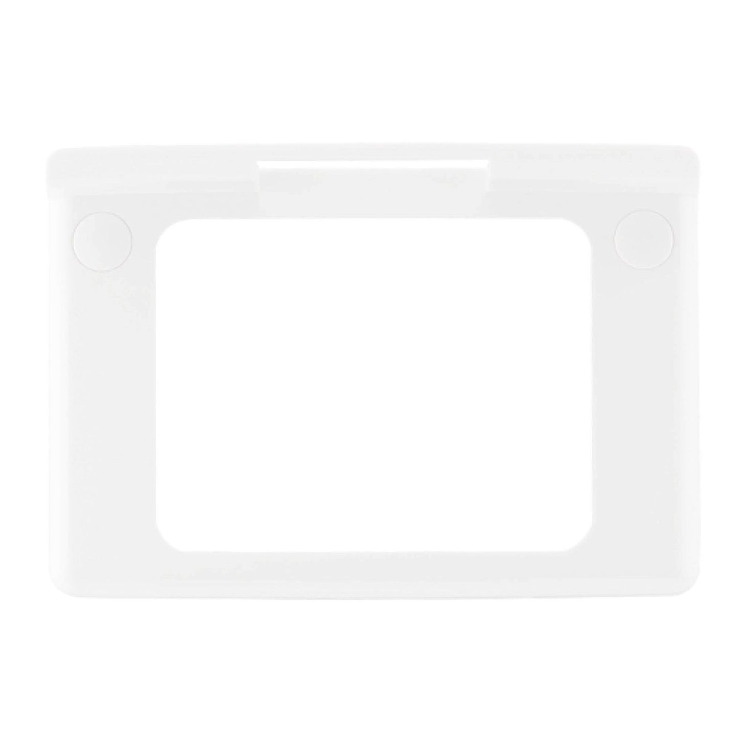 Deta Clip on Cover with Shelf - 116 x 86mm - White