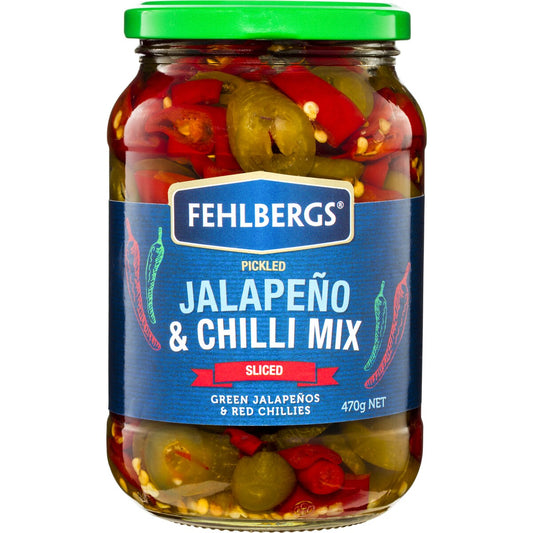 Fehlbergs Jalapenos & Chilli Mix 470g