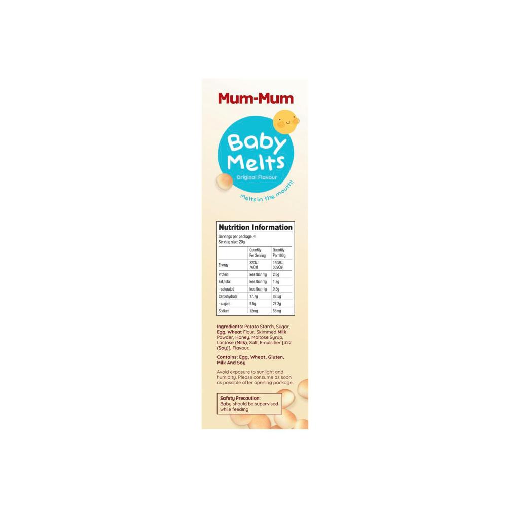Baby Mum-Mum Melts 80g - 1 each