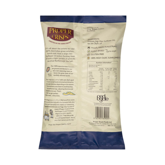 Proper Crisps Sea Salt - 150g