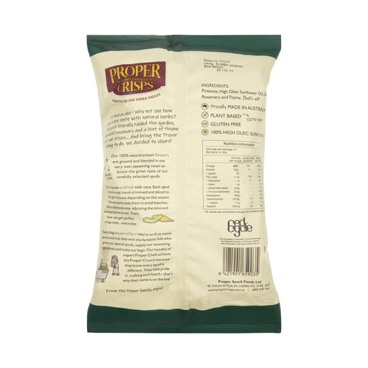 Proper Crisps Rosemary & Thyme - 150g