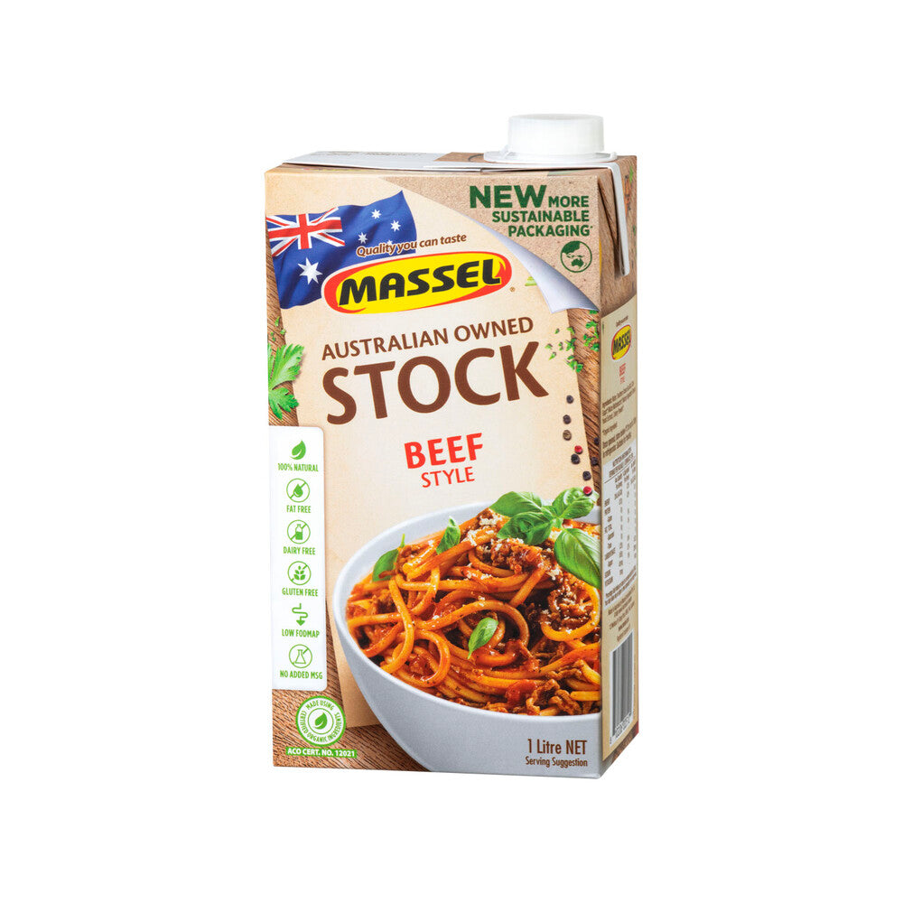 Massel Gourmet Liquid Beef Stock - 1L