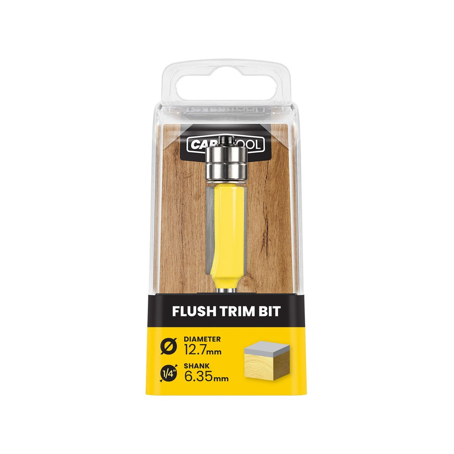 Carbitool TCT Flush Router Bit - 12.7mm