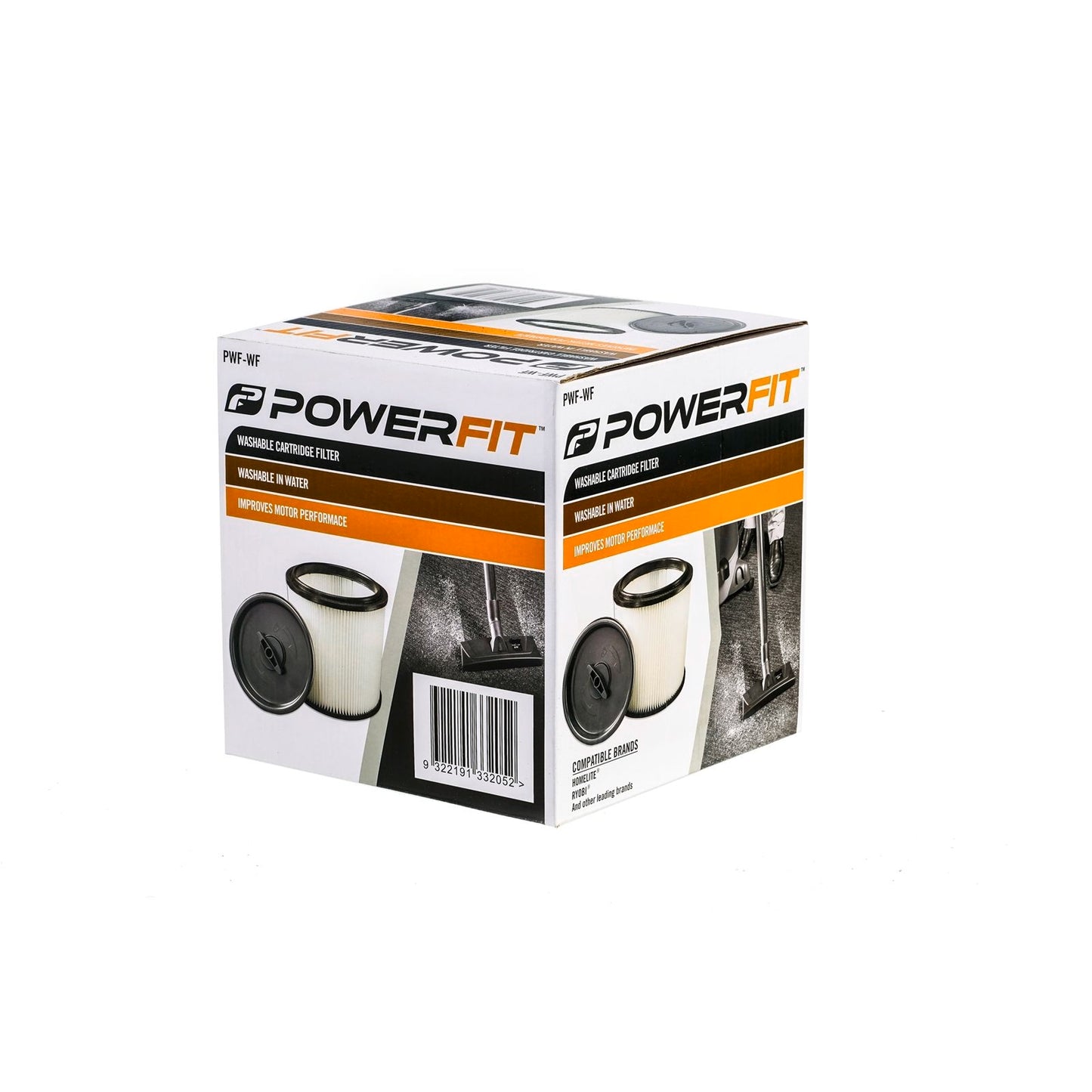 Powerfit Washable Cartridge Filter - 190mm