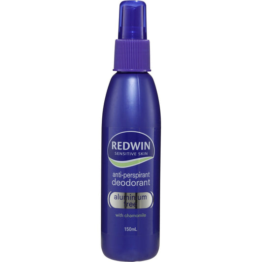Redwin Anti-perspirant Deodorant Aerosol Aluminium Free Sport 150ml